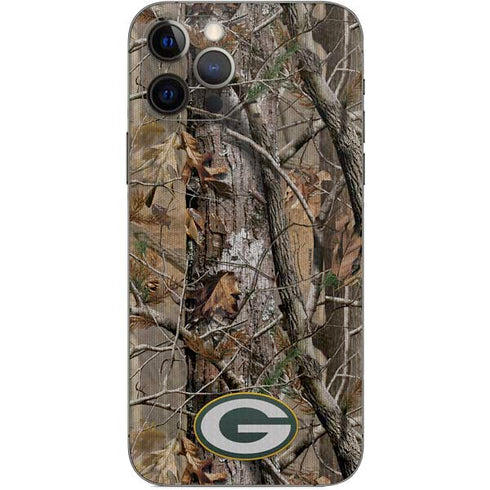NFL Green Bay Packers Realtree AP Camo iPhone 12 Pro Skin